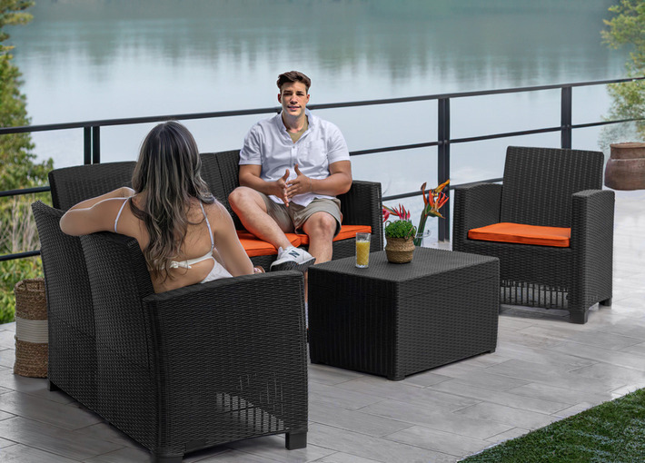 Actualiza tu terraza en Puerto Rico con muebles de plástico modernos de Sanchia